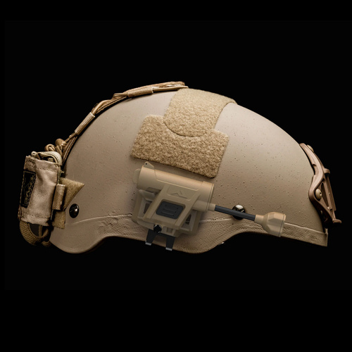 Princeton Tec - Latarka LED nahełmowa Charge X - 100 lm - RGB - IR - Czarny - C23-BK