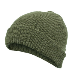 Mil-Tec - Czapka wełniana Watch Cap - Oliwkowy - 12140001