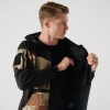 Helikon - Rozpinana bluza Rogue Hoodie Fullzip - RipStop - Czarny/6 Color Desert - BL-RHF-PO-016CA
