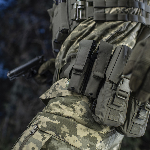 M-Tac - Ładownica Elite na magazynek pistoletowy lub multitoola - Cordura - Oliwkowy - 10342023