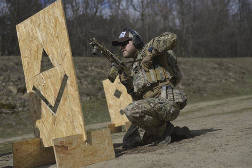 Direct Action - Panel przedni Spitfire Triple Rifle Magazine Flap® - Coyote Brown - PC-R3FP-CD5-CBR