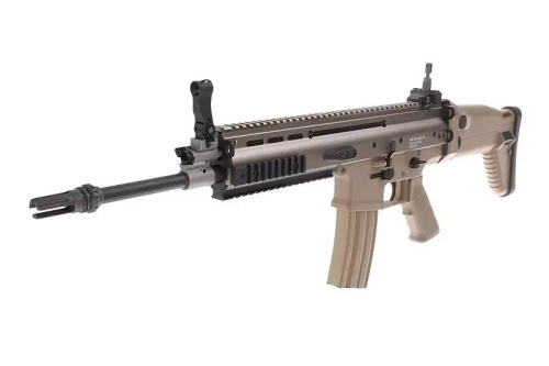 WE - Replika AEG karabinka SCAR-L MK16 MOD 0 - Tan - WET-01-005926