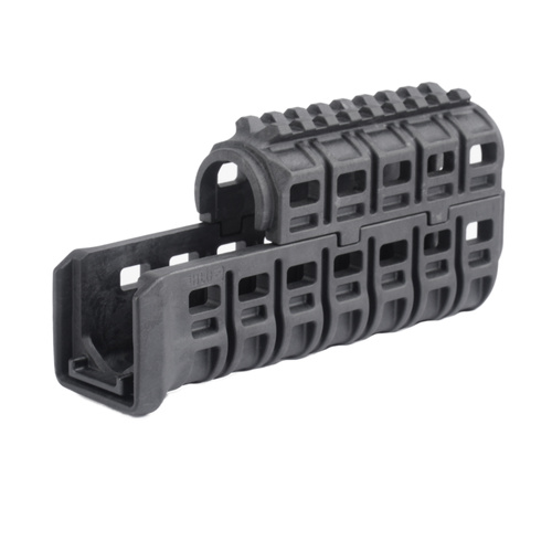 DLG Tactical - Łoże Type 2 z nakładką rury gazowej do AK-47/AK-74 - Picatinny - M-LOK - Czarny - DLG-136-BLK