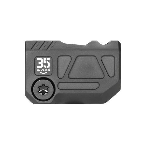 Strike Industries - Kompensator do pistoletu 9 mm Micro Threaded Comp Quad V - 1/2"-28 - Czarny - SI-MC-QUAD-V