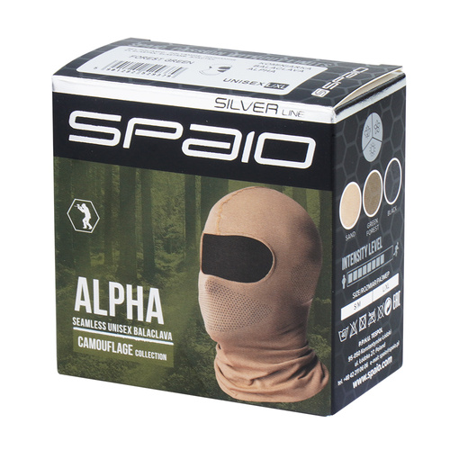 Spaio - Kominiarka termoaktywna Alpha Unisex - Forest Green