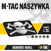 M-Tac - Naszywka 3D - Bearded Skull - Czarny / Biały - 51113236