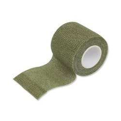 Mil-Tec - Taśma maskująca Self Adhesive Camo Tape - 50 mm - Zielony OD - 15933001