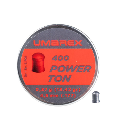 Umarex - Śrut do wiatrówki Power Ton - 4,5 mm - 400 szt. - 4.1706