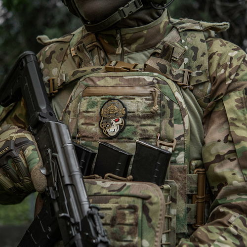 M-Tac - Naszywka Worn To The Bone - PCV - Czarna/Coyote - 51565205