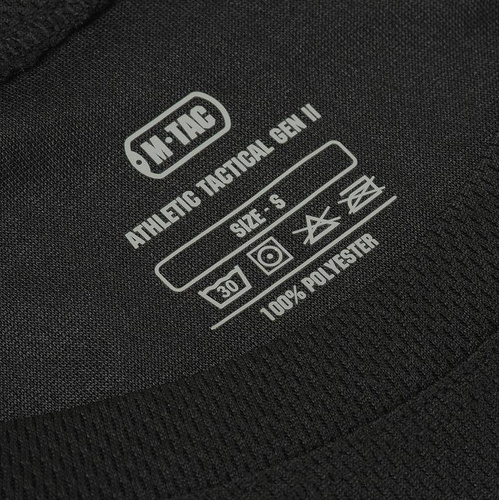 M-Tac - Koszulka termoaktywna Athletic Tactical Gen. 2 - Czarna - 80006102