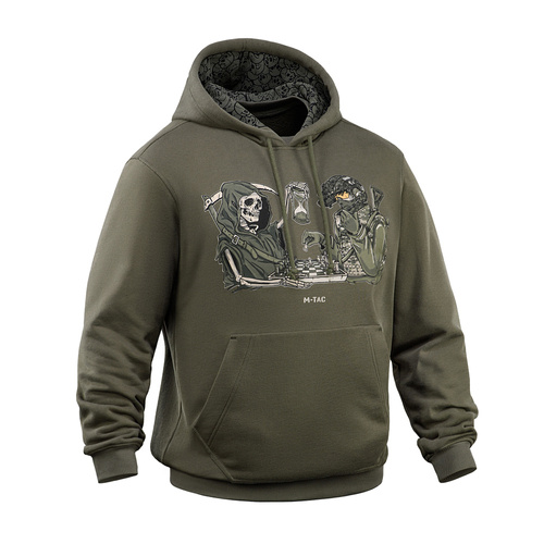 M-Tac - Bluza z kapturem Time - Bawełna - Ranger Green - 20555023