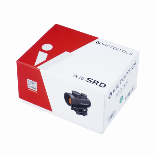 Victoptics - Kolimator zamknięty z montażem Weaver SRD 1x30 - 3 MOA - Czarny - RDSL37