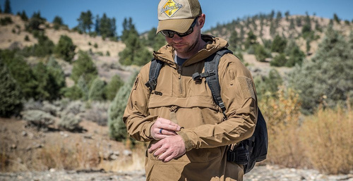 Helikon - Kurtka Anorak Mistral® - Softshell - Czarny - KU-MSL-NL-01