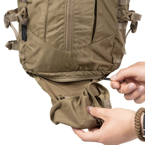 Helikon - Plecak EDC Groundhog - Nylon RipStop - MOLLE/PALS - Czarny - PL-GHG-NL-01