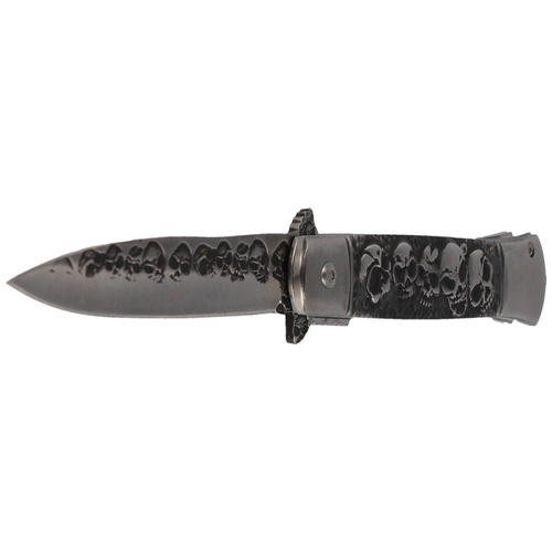 Herbertz Solingen - Nóż składany Italian Dagger Skulls - 584013