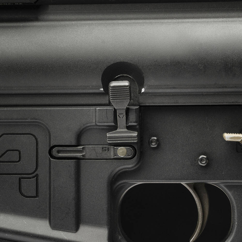 Strike Industries - Dźwignia zwalniacza zamka Enhanced Bolt Catch dla AR10 - Czarny - SI-AR10-EBC