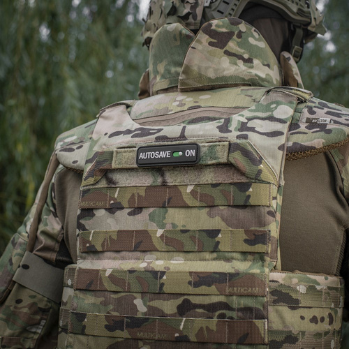 M-Tac - Naszywka Autosave PVC - 3D - Czarna - 51116702