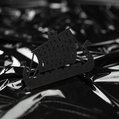 M-Tac -  Naszywka Laser cut Drakkar - Czarny - 51170002