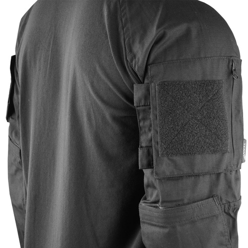 Texar - Bluza Combat Shirt - Czarna - 30-CMB-SH-BL