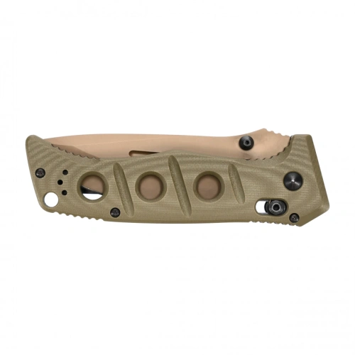 Benchmade - Nóż składany Adamas - CPM CruWear - Flat Earth/Olive Drab - 275SFE-2
