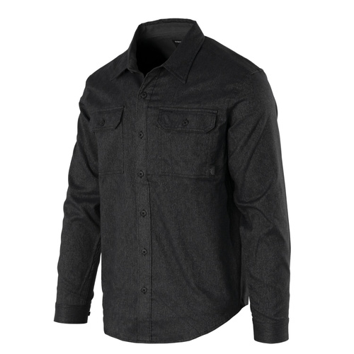 Helikon - Koszula z długim rękawem Greyman - Polyester Nylon Blend - Old Black Denim - KO-GMN-PN-2K