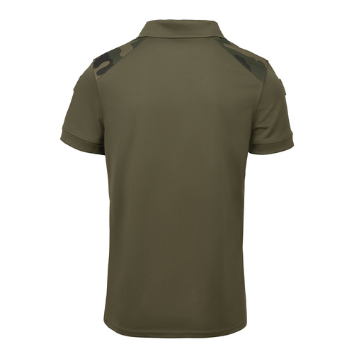 Helikon - Koszulka wojskowa Polo - Poliester - Olive Green/Wz. 93 - PD-MTR-TL-18