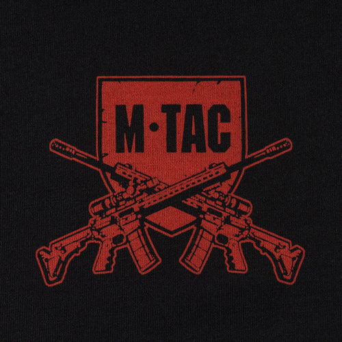 M-Tac - Bluza z kapturem Freedom - Bawełna - Czarna - 20539002