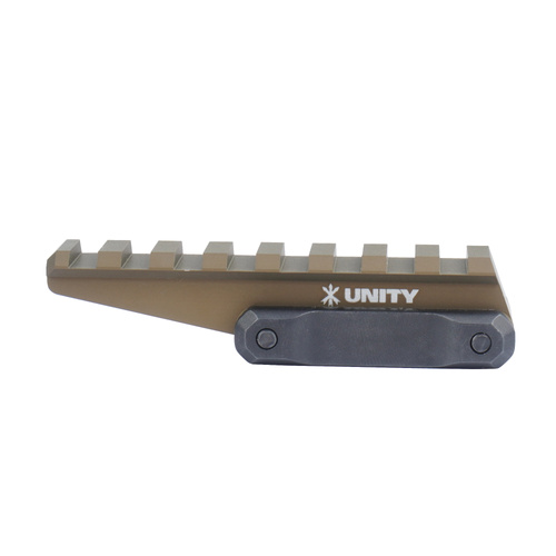 Unity Tactical - Montaż FAST Optic Riser Lower 1/3 - Picatinny - Aluminium - FDE - FST-ORF