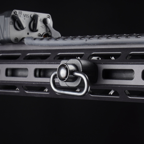 DLG Tactical - Ucho zawieszenia taktycznego QD Sling Swivel - 30 mm - Stalowe - Czarne - DLG-119