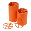 Caldwell - Rzutki ClayCopter 90 mm do miotacza - Polimer - 50 sztuk - Pomarańczowe - 1222327