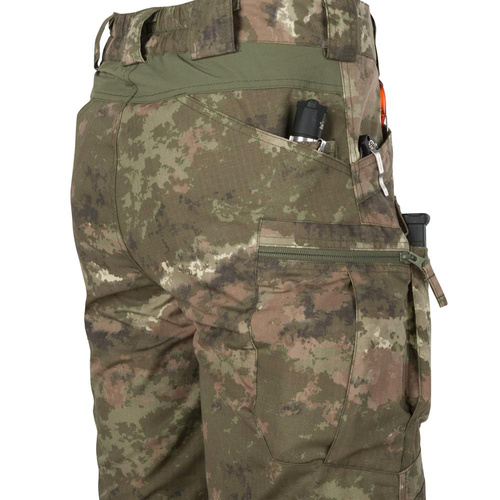 Helikon - Szorty taktyczne Urban Tactical Shorts Flex 11''® - PolyCotton Ripstop - Hellenic - SP-UFK-PR-28