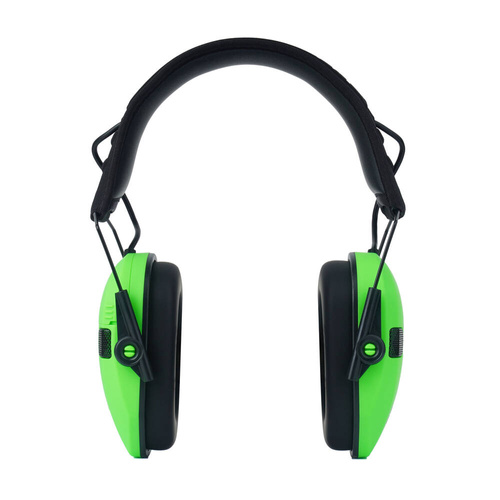 Walker's - Aktywne ochronniki słuchu Razor Slim - Hi Viz Green - GWP-RSEM-HVG