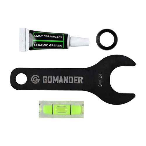 Gomander - Hamulec wylotowy Raptor - 7,62mm - Gwint 5/8x24 UNEF - Czarny - TB0.10178_1-5