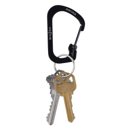 Nite Ize - Karabinek SlideLock Carabiner #2 - Stalowy - CSL2-11-R6