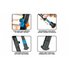 UTG - Dwójnóg składany Leapers Universal Shooter's QD - 8.7"-10.6" - Picatinny - TL-BP69SQ