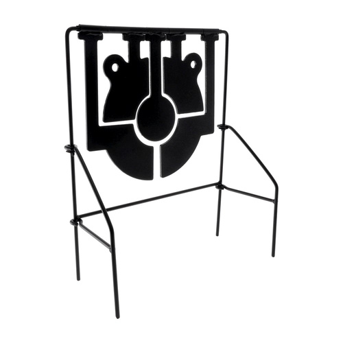 RazorGun - Obrotowe gongi strzeleckie 5w1 - Metal - Czarny - 110506