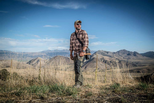 Helikon - Spodnie trekkingowe Woodsman® - Cloud Grey / Ash Grey - SP-WDN-DC-8485A