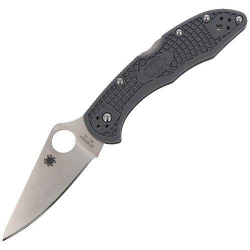 Spyderco - Nóż składany Delica® 4 FRN Flat Ground Gray - C11FPGY