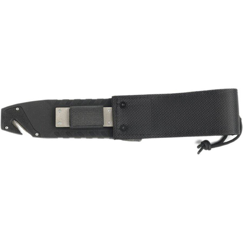 Ganzo - Nóż survivalowy Firebird z krzesiwem - Czarny - G8012V2-BK