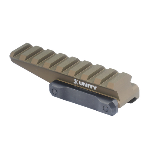 Unity Tactical - Montaż FAST Optic Riser Lower 1/3 - Picatinny - Aluminium - FDE - FST-ORF