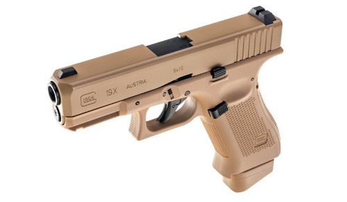 Umarex - Replika pistoletu Glock 19X - CO2 GBB - Coyote - 2.6435