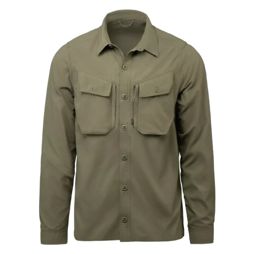 Helikon - Koszula z długim rękawem Canopy Jungle - Nylon - Olive Green - KO-CJS-NL-02