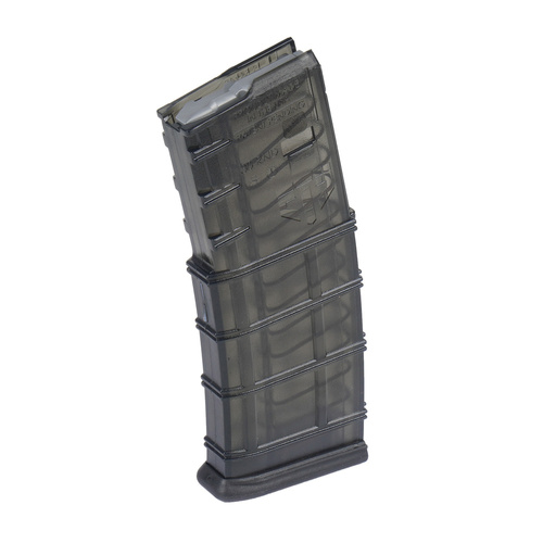 ETS - Magazynek polimerowy do AR15 - 5,56x45 mm / .300 Blackout - 30 naboi - Gen. 2 - Carbon Smoke Series - SMK-AR15-30G2