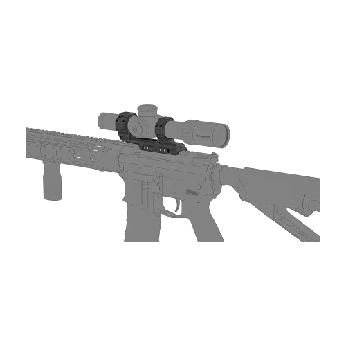 Vector Optics - Montaż do lunety jednoczęściowy X-MOD - Średni - 34 mm - Picatiny - Czarny - XASR-3476