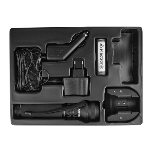 Mactronic - Latarka taktyczna akumulatorowa Patrol LTD - 1000lm - Czarny - THH0055
