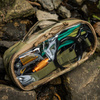 M-Tac - Organizer ergonomiczny przezroczysty Elite - Rozmiar Medium 26x11 cm - Cordura 500D - Multicam - 10147008