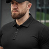 M-Tac - Koszulka Polo Basic 65/35 - Bawełna/Poliester - Czarny - 80124002