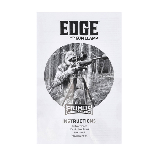Primos - Trójnóg strzelecki The Edge - Aluminium - 1,7 m - 65831M