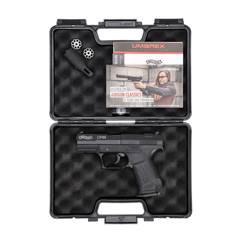 Umarex - Wiatrówka CO2 Walther CP-99 - 4,5 mm - Czarna - 412.00.00