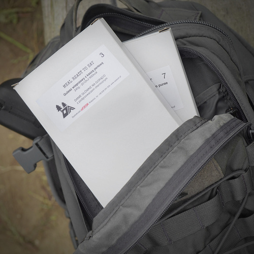 Kedainiu - Wojskowa racja żywnościowa MRE nr 03 - Gulasz wieprzowy z kaszą perłową